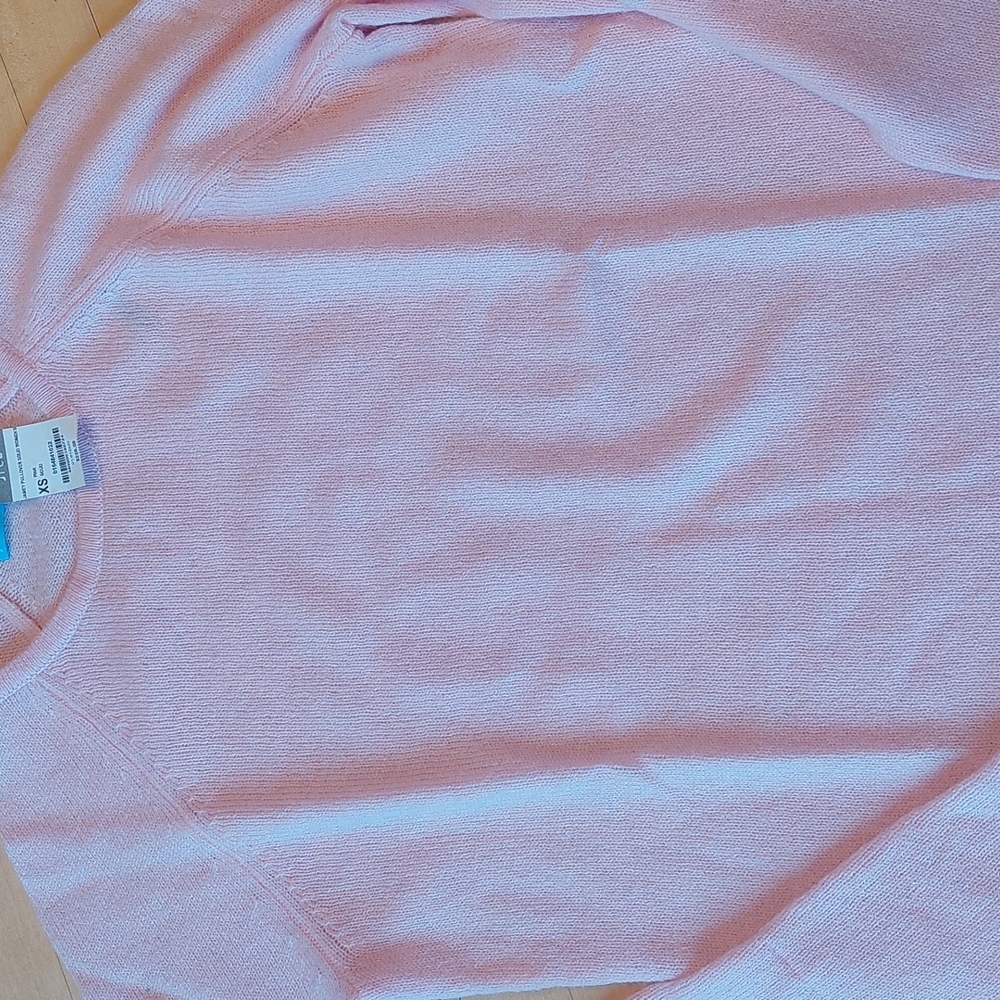 Pink cashmere sweater